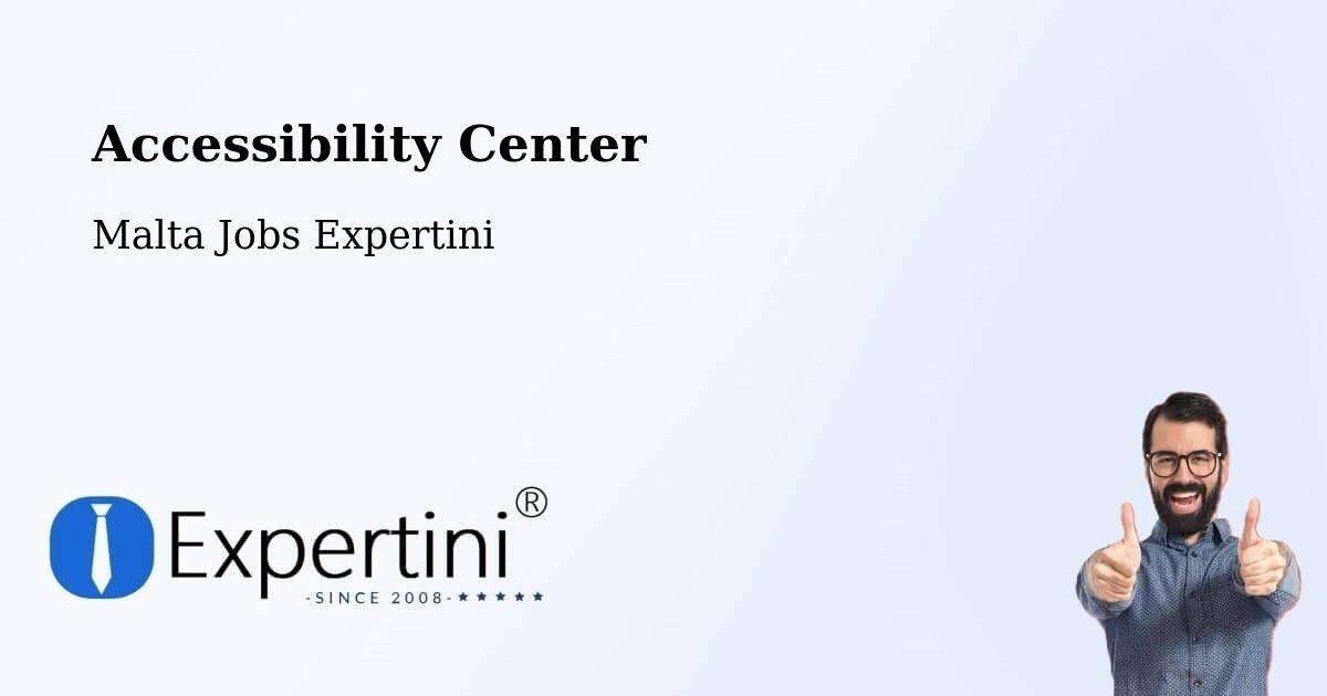 Accessibility Statement – Marsa - Malta Jobs Expertini
